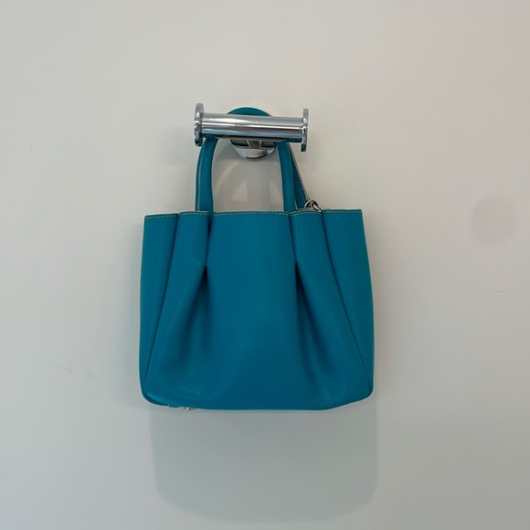 Alexandra de Curtis Amalfi Mini Leather Bag with Crossbody Strap - Picture 2 of 6